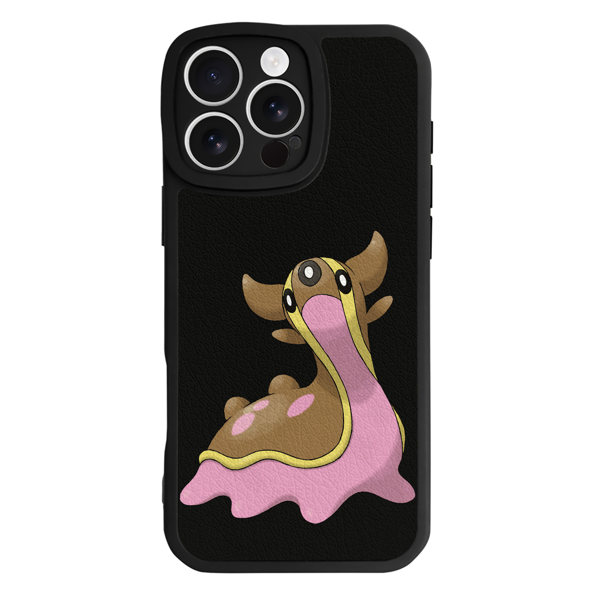 （画像用） ポケットモンスター Pokémon 【iPhone 16シリーズ対応】シリコンスマホケース（レザー調） 材質：シリコン